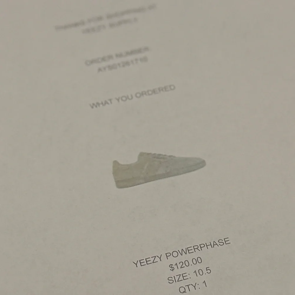 ADIDAS YEEZY Powerphase "Simple Brown" Sneakers (2020) - Picture 11 of 11